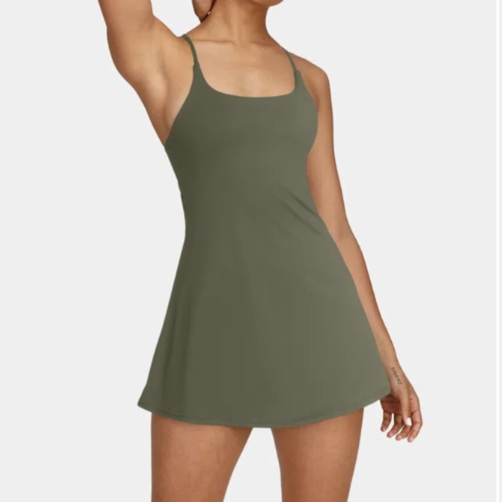 Spaghetti strap workout dress